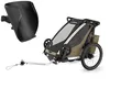 Thule Chariot Cross 1er Single Multisport Fahrradanhänger Anhänger Faded Khak...