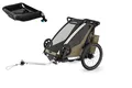 Thule Chariot Cross 1er Single Multisport Fahrradanhänger Anhänger Faded Khak...