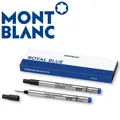 MontBlanc LeGrand Tintenroller Mine Rollerball B Royal Blue Blau 2 Stück