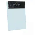 Curt Bauer Mako-Satin Spannbetttuch - 140x200cm	azur