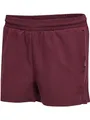 hummel Damen Hmlmove Grid Woven Woman Shorts, Grape Wine, XS EU