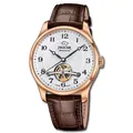 Jaguar Herrenuhr Leder braun Jaguar Balancier Armbanduhr UJ967/1