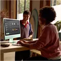 APPLE iMac Z1E8 59,62cm 23,5Zoll Standardglas M4 8C CPU/8C GPU/16C N.E. 16GB 256GB SSD Ohne Eth MM MaKey DE Orange (Z1E8D/A)