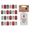 Anhänger Adventskalender * 24 Anhänger * Sprüche * Weihnachten * DIY *