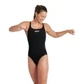 Arena Badeanzug WOMEN'S TEAM SWIMSUIT SWIM PRO SOLID schwarz 38