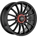 1x OZ SUPERTURISMO EVOLUZIONE gloss black + red lettering 8.5Jx20 5x112 ET45
