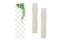 relaxdays Rankgitter Ausziehbares Rankgitter Holz 3er Set, 3er Set