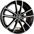 4x BORBET W Black Polished Glossy 8,5x21 ET45 5x108