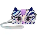 Purse Pets, Metallic Mood Rebel Stripez, interaktive Spielzeug-Umhängetasche, über 30 Geräusche und Reaktionen, Kinderspielzeug für Mädchen