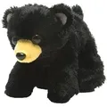 Wild Republic Plusch Schwarzbar Stofftier - 18 cm - Bar Stofftiere - Schwarz