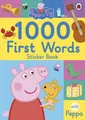 Peppa Pig: 1000 First Words Sticker Book by Peppa Pig [Paperback]