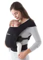Ergobaby Babytrage für Neugeborene ab Geburt Extra Weich, Embrace Bauchtrage Bab
