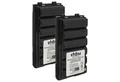 vhbw Akku passend für Yaesu Vertex VX-400, VX-410, VX210A, VX-246, VX-210A, Akku Akku NiMH 1800 mAh (7,2 V, 2 St), Leistungsfähige Austausch-Akkus für Ihr Funkgerät, Walkie-Talkie