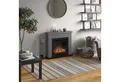 TAGU Elektrokamin TAGU Frode grau Elektrokamin mit 23 Zoll mit Soundmodul