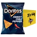 Doritos Sweet Chili Pepper 20x44g – Süß-würzige Chips mit mildem Chili-Geschmack