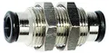 Riegler Schottverschraubung »value line«, M10x1, Schlauch-Ø 4, MS vern.