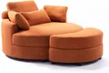 Modernes Sofa YHL Voyura Q-MYD-2306-DARKBROWN Mit Stauraum - Dunkelbraun