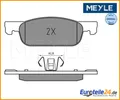 Bremsbelagsatz, Scheibenbremse MEYLE 0252252517 für Dacia