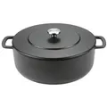 COMBEKK Souschef Dutch Oven Ø28cm 5,8l black, schwarz