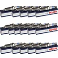 16x BOSCH Zündkerze für Ford Fiesta VI Focus Turnier DNW 1.6 16V 1.4 DAW DBW