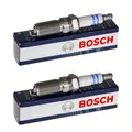 2x BOSCH Zündkerze für Ford Fiesta VI Focus Turnier DNW 1.6 16V 1.4 DAW DBW