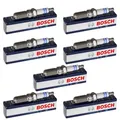 7x BOSCH Zündkerze für Ford Fiesta VI Focus Turnier DNW 1.6 16V 1.4 DAW DBW