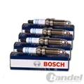 4xBOSCH ZÜNDKERZEN 0 242 236 633 passend für FORD KA MONDEO 4 FIESTA 5 FOCUS 2 3