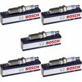 5x BOSCH Zündkerze für Ford Fiesta VI Focus Turnier DNW 1.6 16V 1.4 DAW DBW