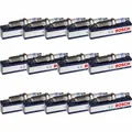 14x BOSCH Zündkerze für Ford Fiesta VI Focus Turnier DNW 1.6 16V 1.4 DAW DBW