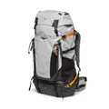 Lowepro PhotoSport PRO BP 70L, Rucksack für Spiegelreflex- & Spiegellose Kameras, Zugriff auf Vorder- und Rückseite, Herausnehmbarer Kameraeinsatz, Zubehörgurte, Größe: S/M, Farbe Dunkel/Hellgrau
