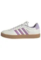 adidas Damen VL Court 3.0 Shoes, core White/preloved Purple/Powder Plum, 38 2/3 EU