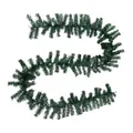 PrimoLiving künstliche Tannengirlande 500 cm Tannengrün- Weihnachtsgirlande 5m grün Deko Girlande für Weihnachten Advent P-13069