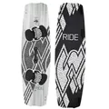 F2 Kiteboard Ride White Icon Kitesurf Board 141cm Weiss 2025