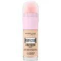 Maybelline New York 4-in-1 Make Up mit Concealer, BB Cream, Highlighter und Primer, für einen perfekten Teint, Foundation mit leichter Deckkraft, Instant Perfector Glow, Nr. 0.5 Fair Light Cool, 20 ml