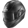 Shark Evo-GT Encke Matt Klapphelm, schwarz, Größe XS für Männer