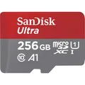 SANDISK Ultra (256 GB, microSDXC, U1, UHS-I) (SDSQUAC-256G-GN6FA)