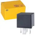 HELLA 4RA 007 791-011 Relais, Arbeitsstrom - 12V - 4-polig - Schaltbild: S2 - Stecker: B - Schließer - Farbe: schwarz - ohne Halter