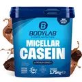 Bodylab24 Casein Micellar Schokolade 1750g, 100% pures Casein, reich an BCAA-Aminosäuren, langes Sättigungsgefühl, unterstützt den Muskelaufbau und -erhalt, ideal während einer Eiweiß-Diät
