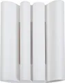 Lindby Wandleuchte Novali, weiß, Gips, up/down, 26 cm, G9