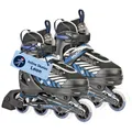 Patines de ruedas Leon negro/azul  Patines para niños / adolescentes y adulto...