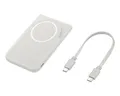 Samsung Induktive Powerbank Qi2 5.000 mAh 20 Watt, mit Magnet, grau,