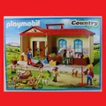 Playmobil 4897 Mitnehm-Bauernhof mitnehm Bauernhof Farm Alm Bauer Tiere Kühe NEU