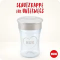 Trinklernbecher NUK Magic Cup 230ml 8M+ auslaufsicher BPA-frei rot Krabbe