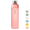 Trinkflasche 650ml Sport Wasser Flasche BPA frei Kohlensäure geeignet Vinsun