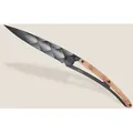 Deejo 37g Wachholderholz Art Deco Taschenmesser - STK - braun