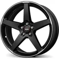 Alufelgen MOMO WHEELS FIVE 18" 8J 5x112 ET 42 72.3 NERO OPACO DIAMANTATO