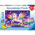 Ravensburger Puzzle Einhorn und Pegasus, 2x24tlg.
