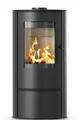 EEK A - Ovaler Kaminofen ILDNORD LOKI, runde Sichtscheibe mit 5,5 kW