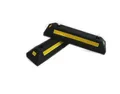 2 Radstopper 55 x 15 x 10 cm / Parkplatzbegrenzung Einparkhilfe Reflektoren Set