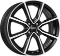 ALUFELGE DEZENT TN dark 6x15 4x108 ET 23 BLACK/POLISHED
